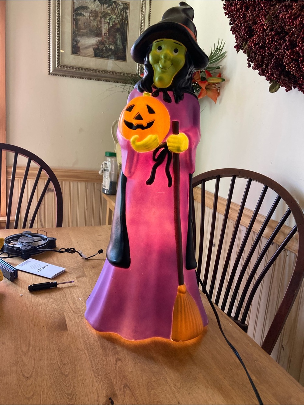 Cracker Barrel witch blow mold - Picture 5 of 8